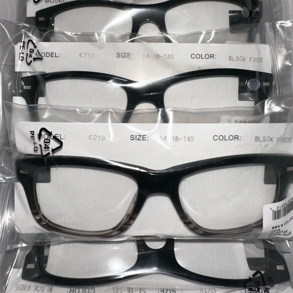 Men’s prescription optional eyeglasses